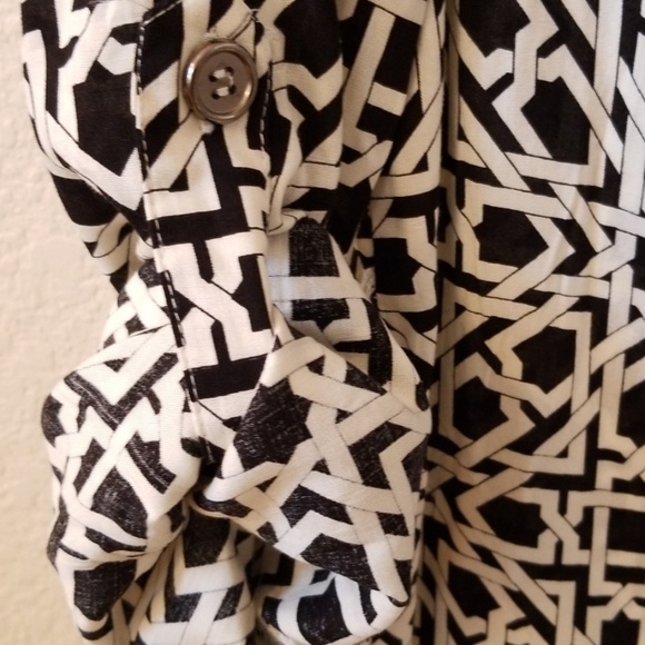 Printed top- button down - Picture 5 of 6